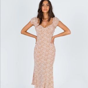COPY - Princess Polly JUST LIKE HEAVEN MIDI DRESS NWT size 10